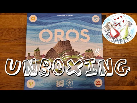 Oros Deluxe Edition Kickstarter Unboxing, Board Game Circus, AESC Games