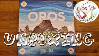 Oros Deluxe Edition Kickstarter Unboxing, Board Game Circus, AESC Games