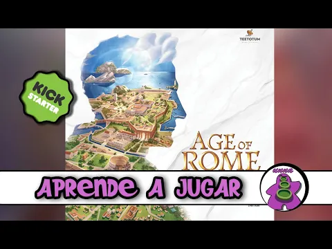 AGE OF ROME - Prototipo - Cómo se juega - TUTORIAL - Juego de Mesa