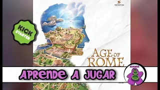 AGE OF ROME - Prototipo - Cómo se juega - TUTORIAL - Juego de Mesa