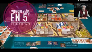 Videoreseña en 5' - Chinatown. Clásico juego de pura negociación ᴴᴰ