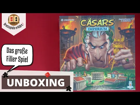 Cäsars Imperium - Unboxing (DE)