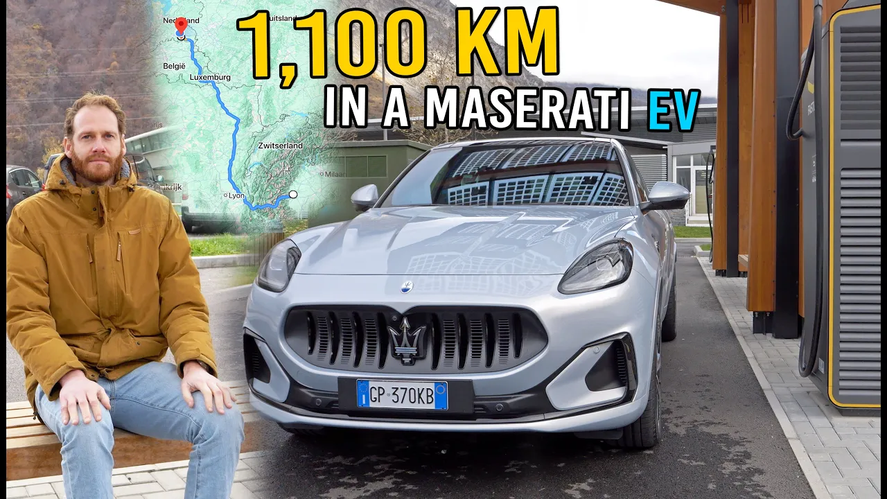 1100KM with an ELECTRIC MASERATI through 5 countries!!