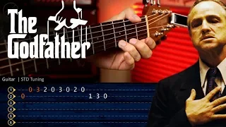EL PADRINO Guitarra | The Godfather Guitar TAB | Cover Tutorial Christianvib