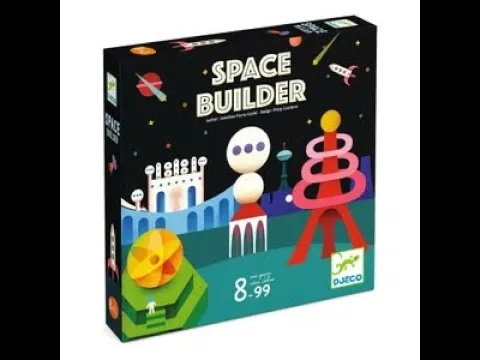 Space builder, observation and speed game, from 8 years old