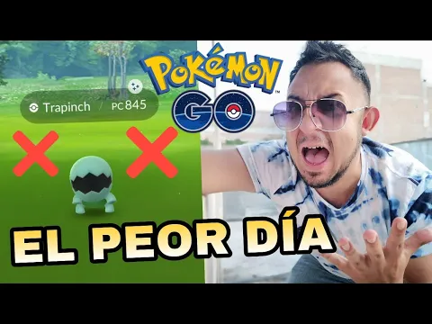 EL PEOR DÍA DE LA COMUNIDAD DE LA HISTORIA! QUE PASO NIANTIC? POKEMON
GO!!