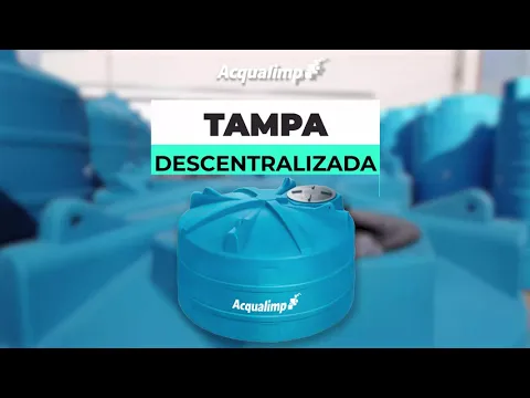 Tanque 10.000L Azul Acqualimp