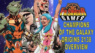 ORIGINS 2138 Overview Champions of the Galaxy Filsinger Games Apex Deva Star Havoc Grand Master