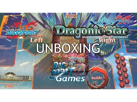 Future Card Buddyfight H-TD01 Dragonic Star Unboxing