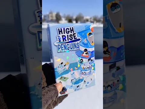 Unboxing the adorable High Rise Penguins from @Alleycatgames in their natural habitat ️