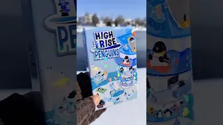 Unboxing the adorable High Rise Penguins from @Alleycatgames in their natural habitat ️