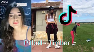 Pitbull - Timber TikTok Compilation