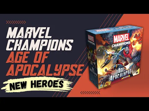 Marvel Champions Age of Apocalypse Announced - New Hero Preview and Impressions!
