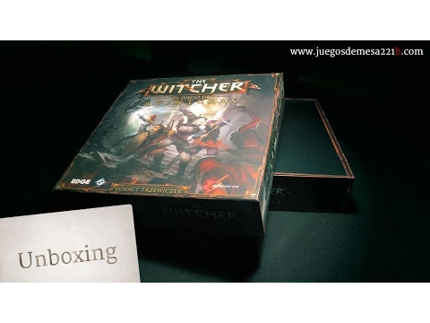 The Witcher: Unboxing