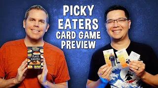 Preview of Picky Eaters - Recipe Making Card Game