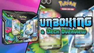Pokémon Sword & Shield V Battle Venusaur & Blastoise Decks