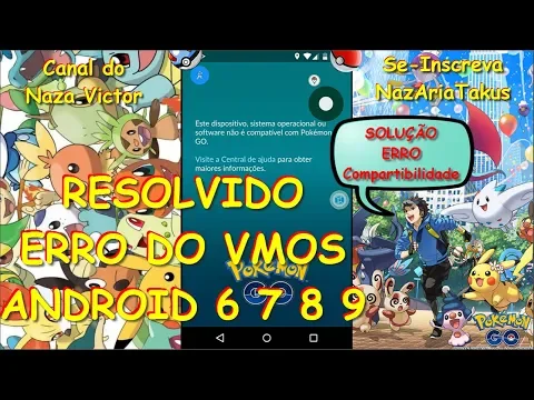 FAKE GPS COM JOYSTICK PARA POKEMON GO ERRO VMOS COMPARTIBILIDADE
RESOLVIDO ANDROID 9 8 7 6 SEM ROOT