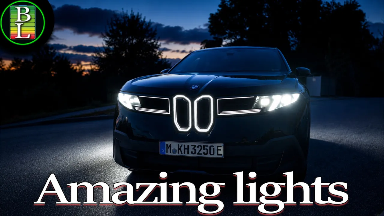 BMW iX3 Neue Klasse Night Drive Review 🌙 Matrix LED, Ambient Lighting & High Beam Assist Tested!