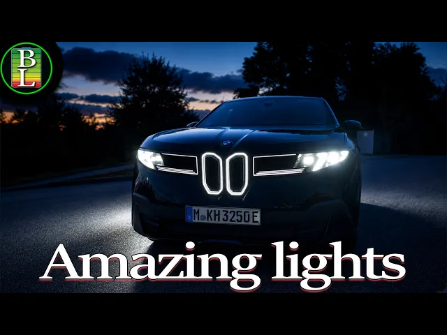 BMW iX3 Neue Klasse Night Drive Review 🌙 Matrix LED, Ambient Lighting & High Beam Assist Tested!