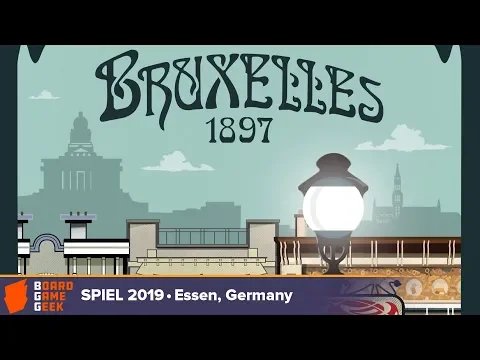 Bruxelles 1897 - game overview at SPIEL 2019