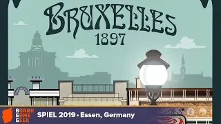 Bruxelles 1897 - game overview at SPIEL 2019