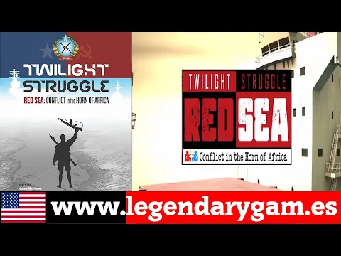 Twilight Struggle - Red Sea - (2023) - USA - Tutorial and complete Let's Play - Steam Full Campaign