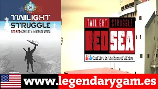 Twilight Struggle - Red Sea - (2023) - USA - Tutorial and complete Let's Play - Steam Full Campaign