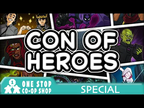 Live Discussion | Con of Heroes Recap | One Stop Co-Op Shop Streamed
