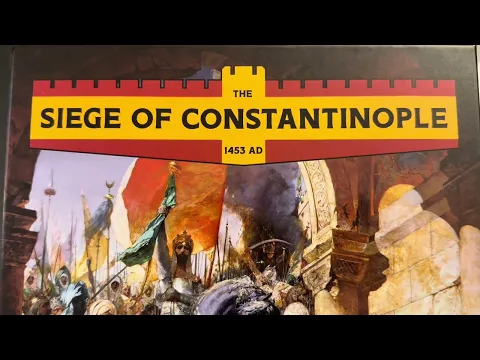 New Arrival - The Siege of Constantinople Deluxe Edition (Decision Games)