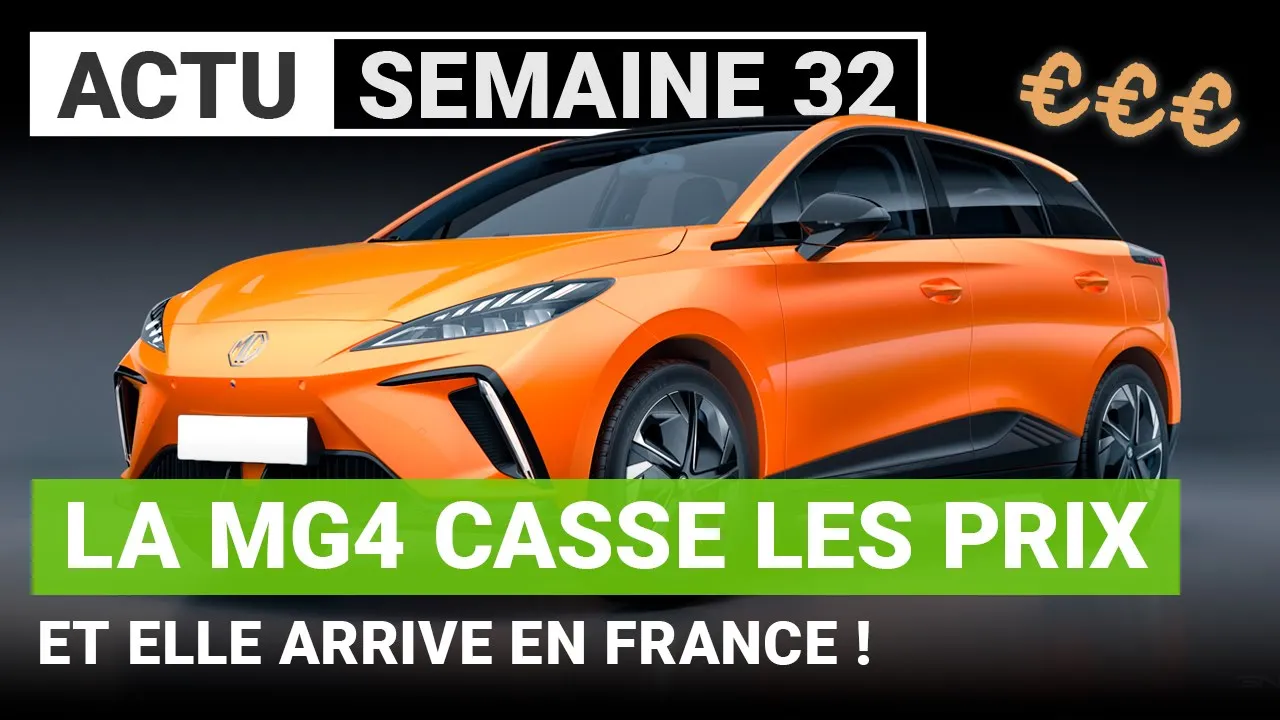 Avec son prix, la MG4 frappe fort !