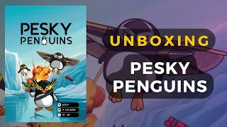 [Kickstarter Preview] Pesky Penguins Board Game Unboxing | DaniCha