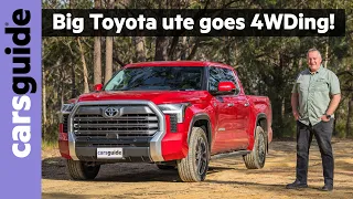 Off-road test! Toyota Tundra hybrid 2025 review: Limited | Is the new Ram 1500 rival a good 4WD?