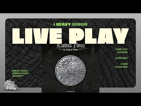 Kutna Hora- 4p Play-through, & Roundtable Discussion by Heavy Cardboard