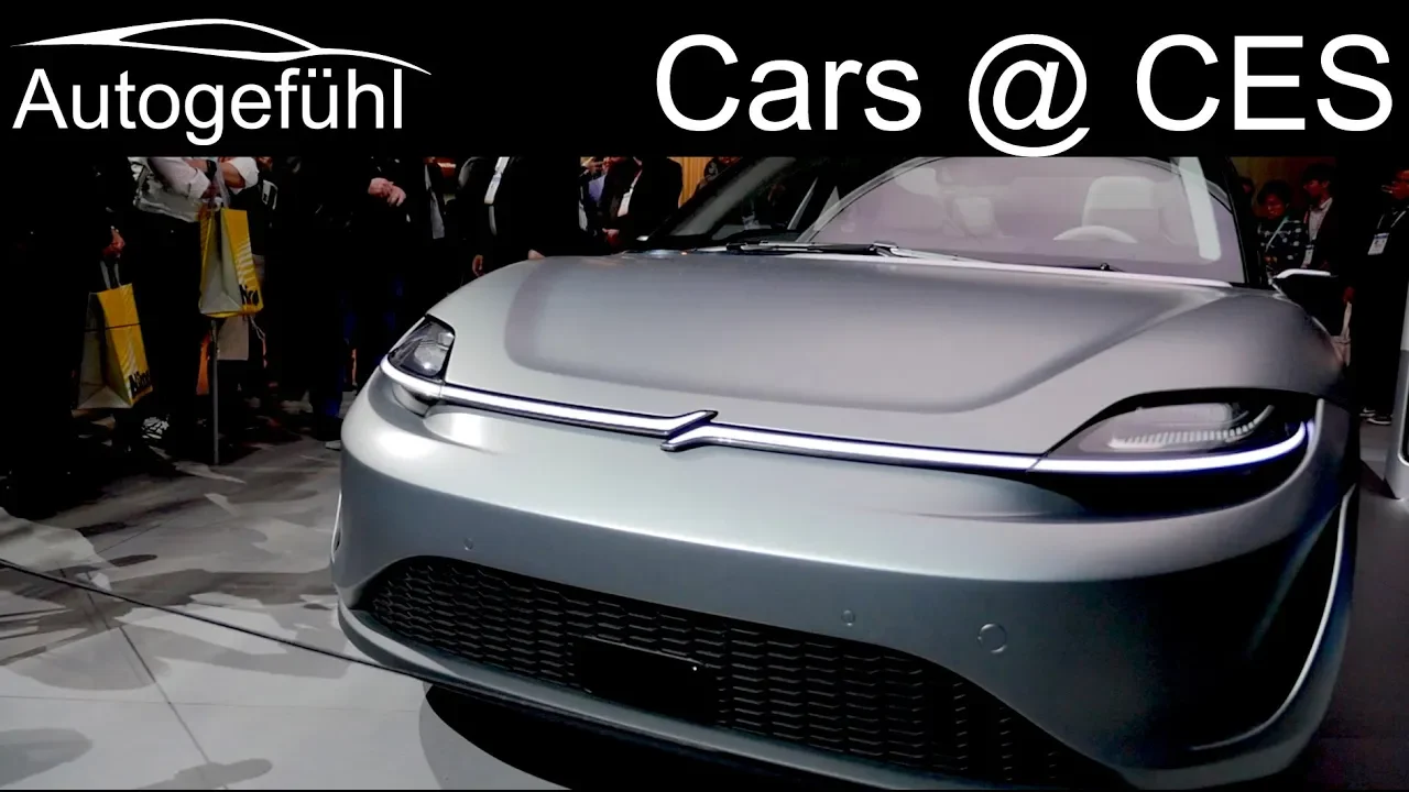 When Sony, LG and Bosch build their own cars for CES 2020 vs Mercedes and BMW visions for the future