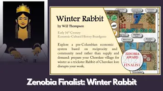 Zenobia Finalist: Winter Rabbit by Will Thompson