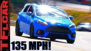 2016 Ford Focus RS Attacks Colorado's Central City Hill Climb at 135 MPH
