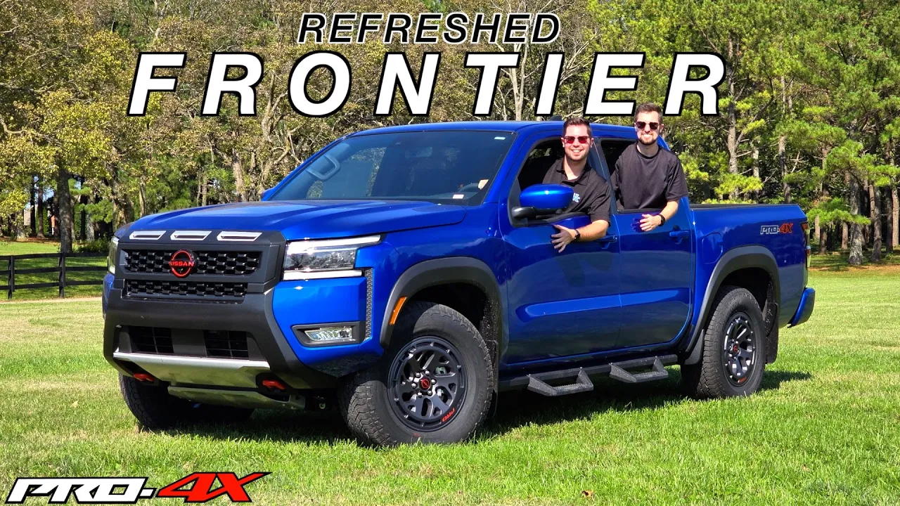 2025 Nissan Frontier PRO-4X -- REFRESHED All-Around & Still Thousands LESS Than Tacoma! (V-6 Engine)