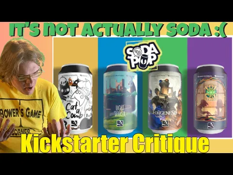 Soda Pop Collection - Kickstarter Critique Review