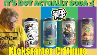 Soda Pop Collection - Kickstarter Critique Review