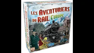 Règle du jeu Les aventuriers du rail Europe