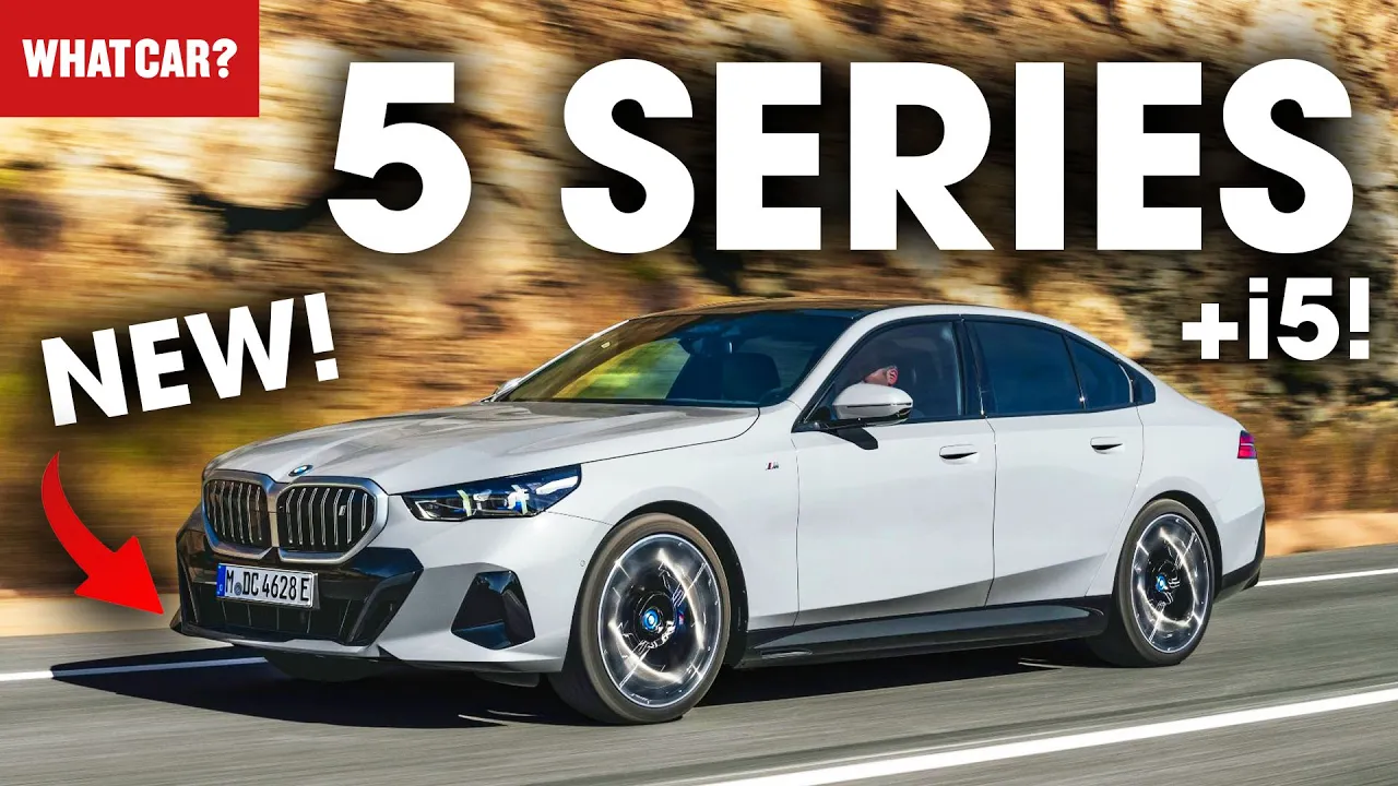 NEW BMW 5 series + fully electric i5 REVEALED! | What Car?