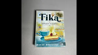 Fika | Board Game Unboxing | Fika 桌游开箱