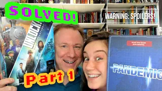 Solved! Unlock: Pandemic / Game Adventures (1 of 2) - Dr Gareth and Laura