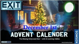 Exit The Game: The Missing Hollywood Star - December 1st