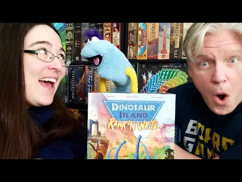 All the Games with Steph: Dinosaur Island Rawr & Write