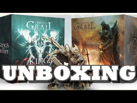 Unboxing - Tainted Grail: Kings Of Ruin [GAMEFOUND]