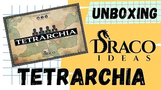 UNBOXING – Tetrarchia by Draco Ideas Editorial. The bet coop small strategy game of recent times?