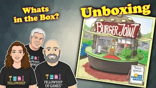 Unboxing Burger Joint | A Fast-Food Card Game Classic!