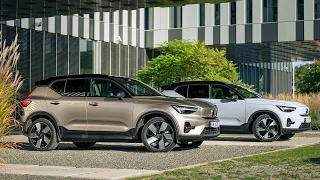 Duell - Volvo XC40 Recharge Ultimate - bakhjulstrekk vs. firehjulstrekk