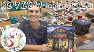 Die Tavernen im tiefen Thal - Zimmer frei! 1. Erweiterung Review + Regeln, Wolfgang Warsch, Schmidt